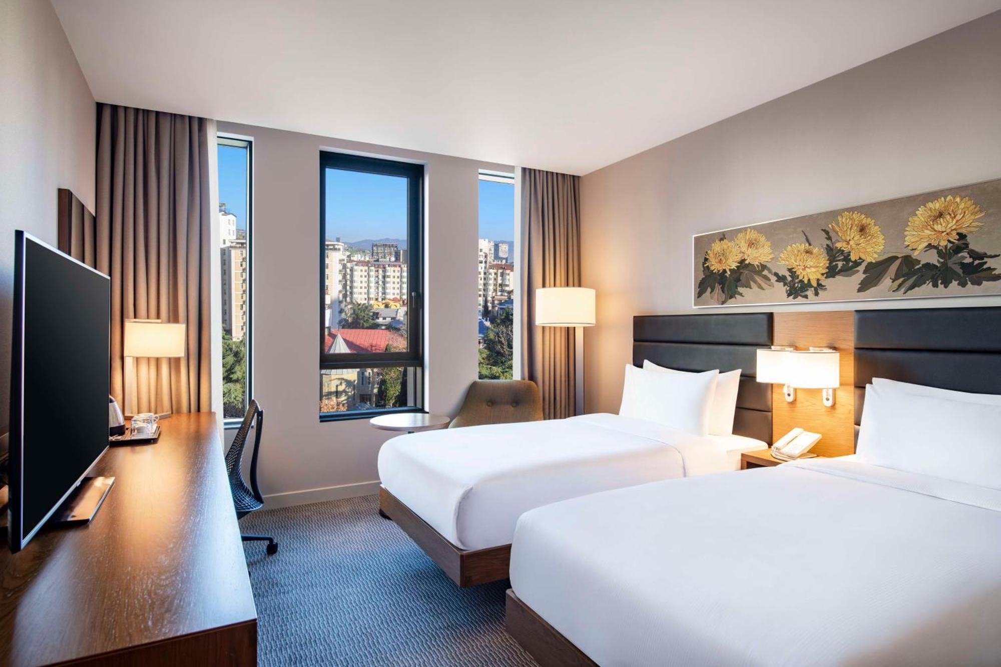 Hilton Garden Inn Tbilisi Chavchavadze Exteriér fotografie
